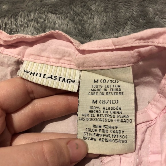 White Stag pink blouse - Picture 3 of 5